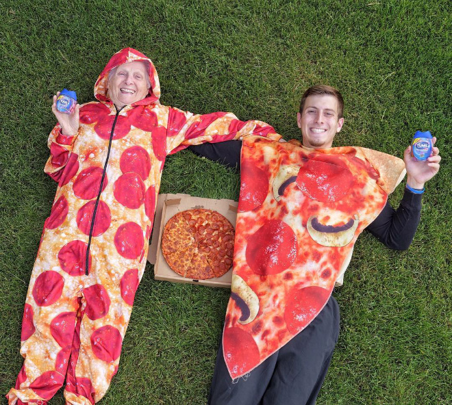 93-Year-Old Grandma & Her Grandson Dress-Up In Ridiculous Outfits, And It’s Brilliant
