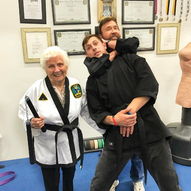 93-Year-Old Grandma & Her Grandson Dress-Up In Ridiculous Outfits, And It’s Brilliant