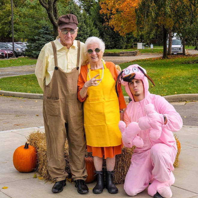 93-Year-Old Grandma & Her Grandson Dress-Up In Ridiculous Outfits, And It’s Brilliant