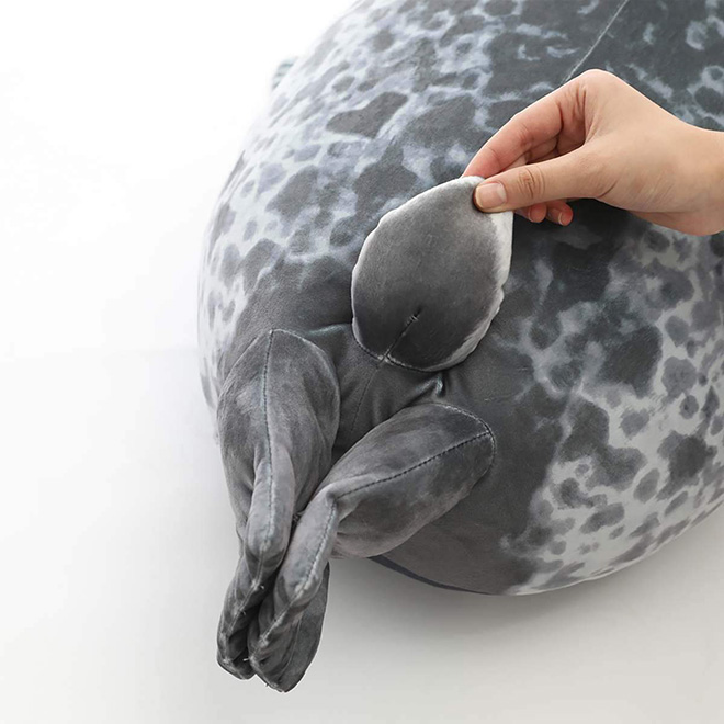 Adorable Round Seal Hugging Pillow Is Taking Over The Internet