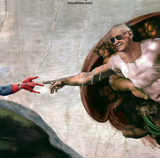 Artist Hilariously Mashes Up Pop Culture With Famous Paintings