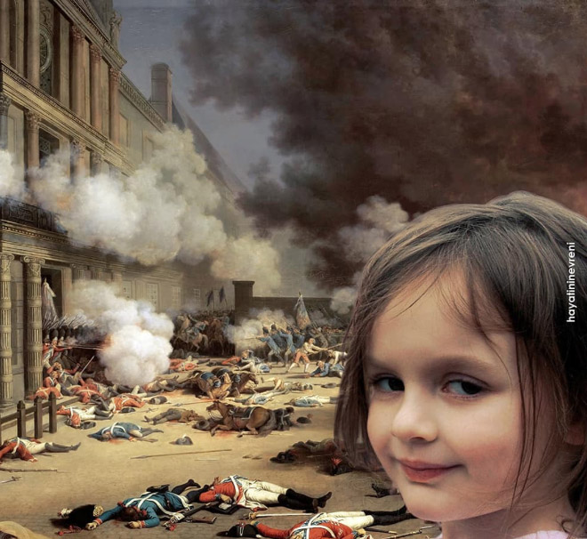 Artist Hilariously Mashes Up Pop Culture With Famous Paintings