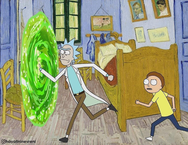 Artist Hilariously Mashes Up Pop Culture With Famous Paintings