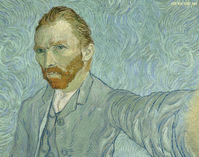 Artist Transforms Famous Paintings Into Selfies