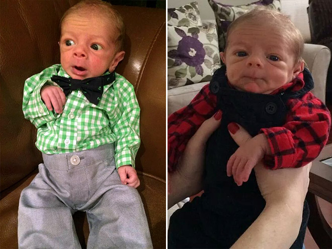 Babies That Look Like Middle-Aged Men