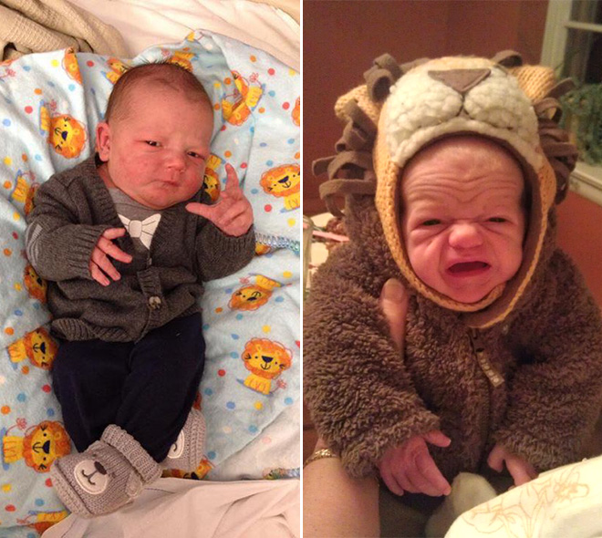 Babies That Look Like Middle-Aged Men