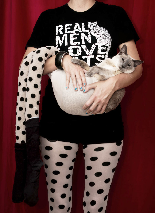 Cats Wearing Tights