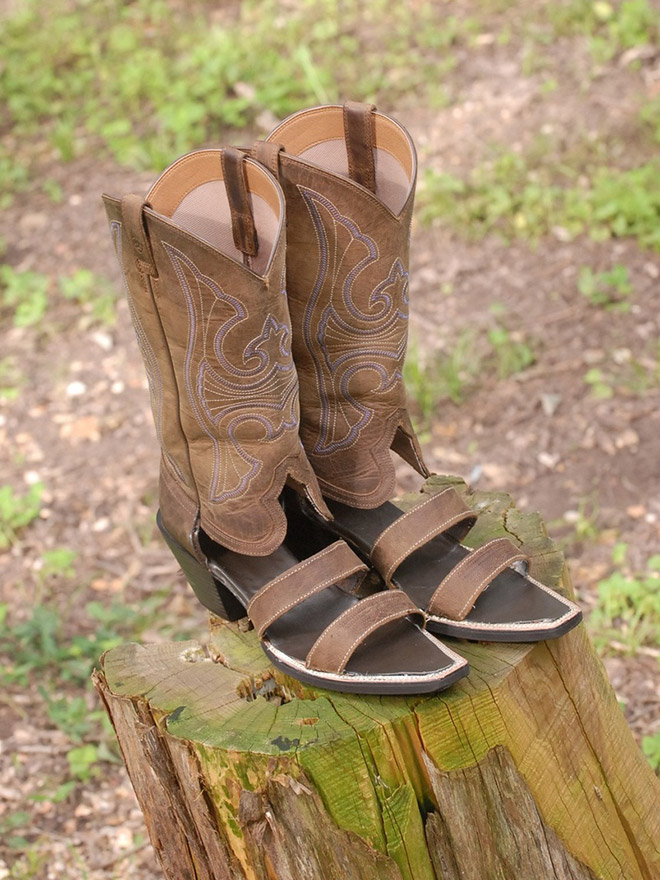 Cowboy Boot Sandals Are Here Just In Time For Summer