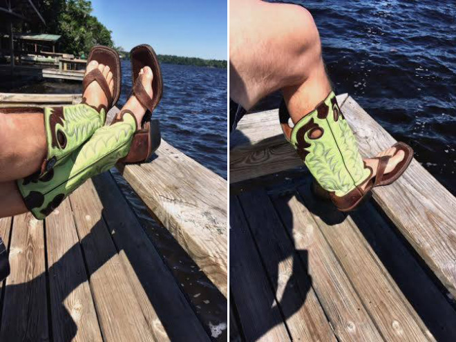 Cowboy Boot Sandals Are Here Just In Time For Summer