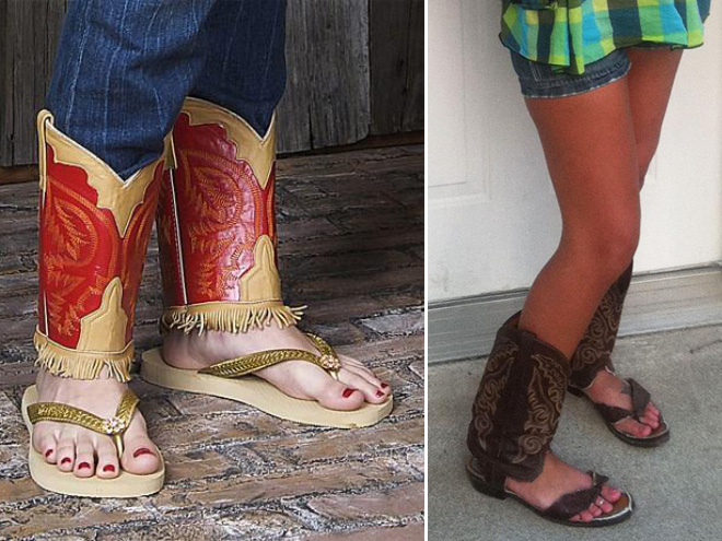 Cowboy Boot Sandals Are Here Just In Time For Summer