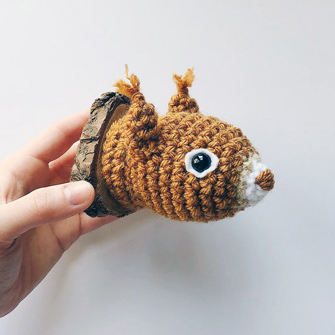 Cute Crochet Taxidermy For Those Who Hate Harming Animals