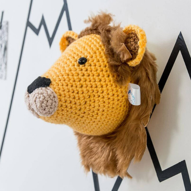 Cute Crochet Taxidermy For Those Who Hate Harming Animals