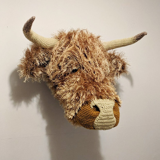 Cute Crochet Taxidermy For Those Who Hate Harming Animals