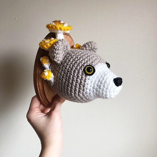 Cute Crochet Taxidermy For Those Who Hate Harming Animals