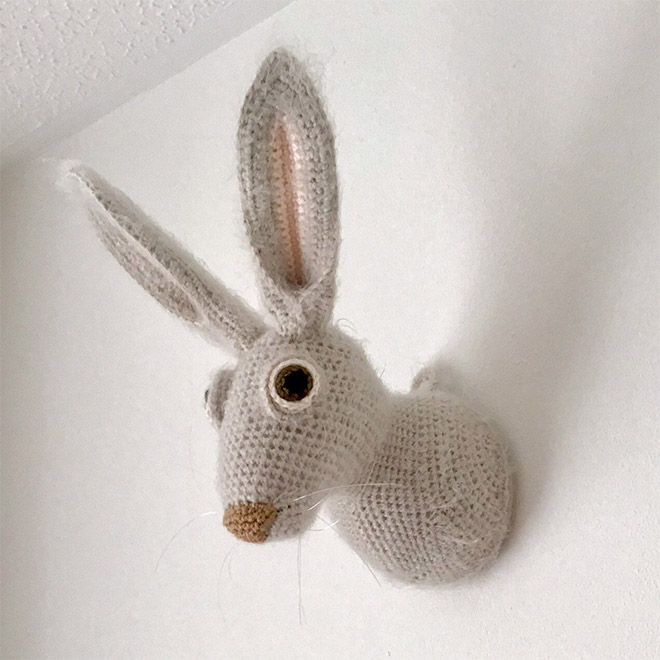 Cute Crochet Taxidermy For Those Who Hate Harming Animals