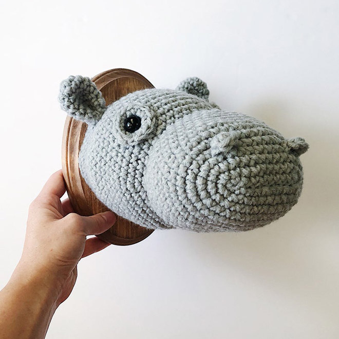 Cute Crochet Taxidermy For Those Who Hate Harming Animals