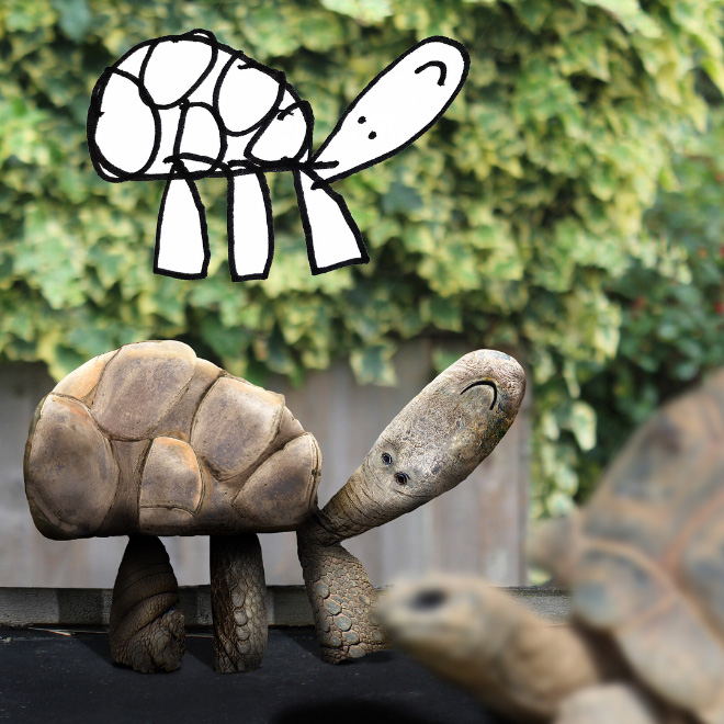 Dad Continues to Recreate Son’s Drawings Into Hilarious Real-Life Counterparts