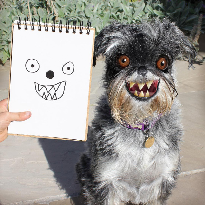 Dad Continues to Recreate Son’s Drawings Into Hilarious Real-Life Counterparts