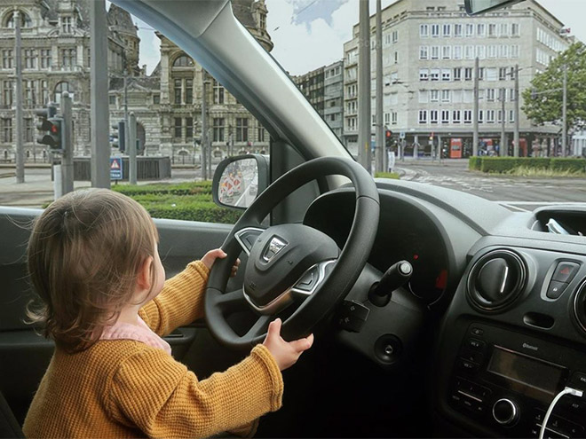Dad Photoshops Baby Into Dangerous Situations To Freak Out Relatives