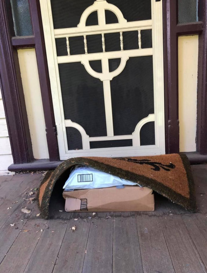 Deliveries Surge During Quarantine, This Is How Delivery Guys “Hide” Packages