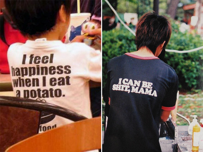 Foreigner Living In China Documents Their Funny Shirts