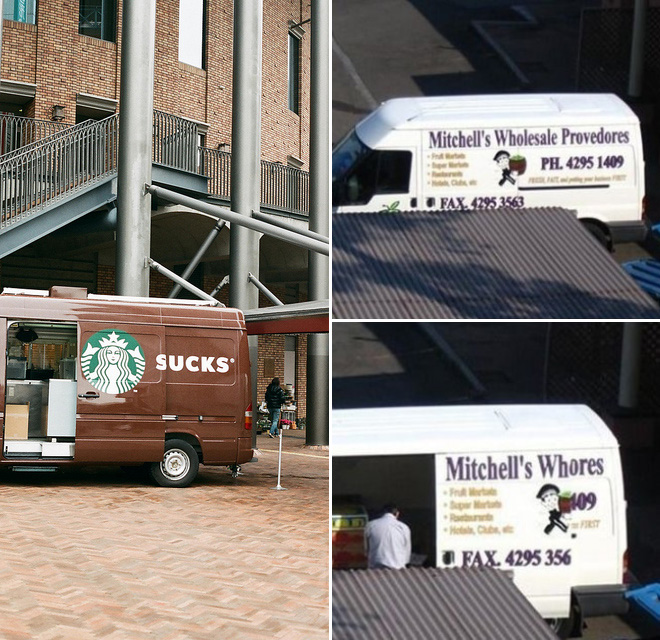 Funny Advertisement On Vehicles Fails