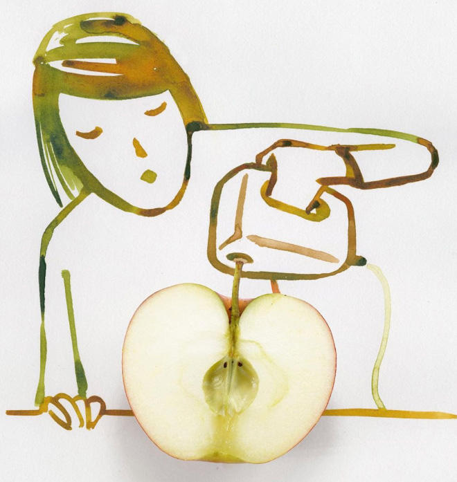 Funny And Creative Drawings Completed Using Everyday Objects