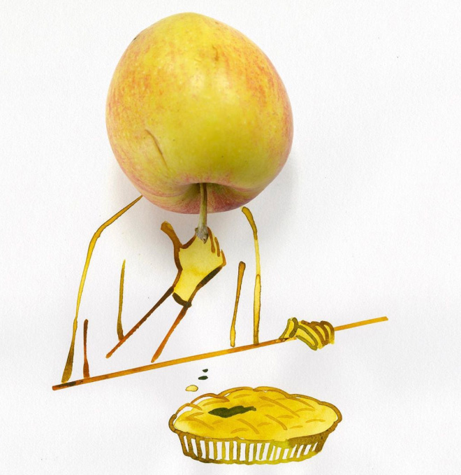 Funny And Creative Drawings Completed Using Everyday Objects