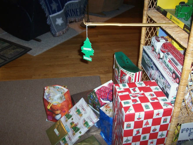 Genius People Who Found a Way To Protect Their Christmas Trees From Pets