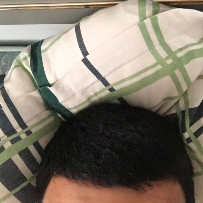 Greek Man Has Been Posting Photos of His Forehead On Instagram For The Last Six Years