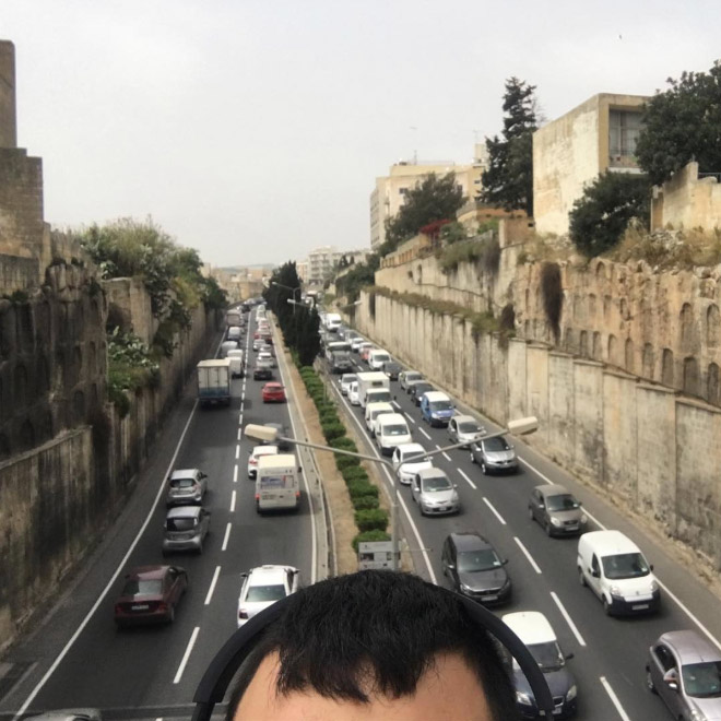Greek Man Has Been Posting Photos of His Forehead On Instagram For The Last Six Years