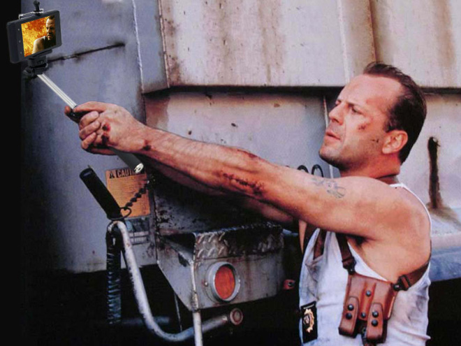 Guns In Movies Replaced With Selfie Sticks