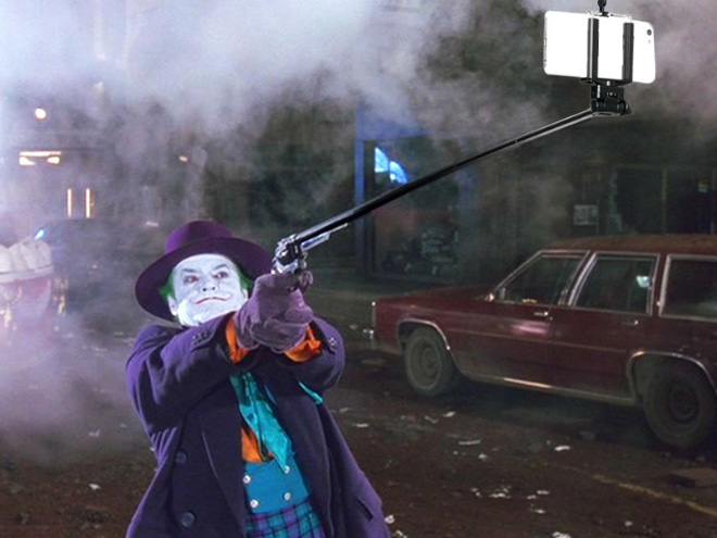 Guns In Movies Replaced With Selfie Sticks