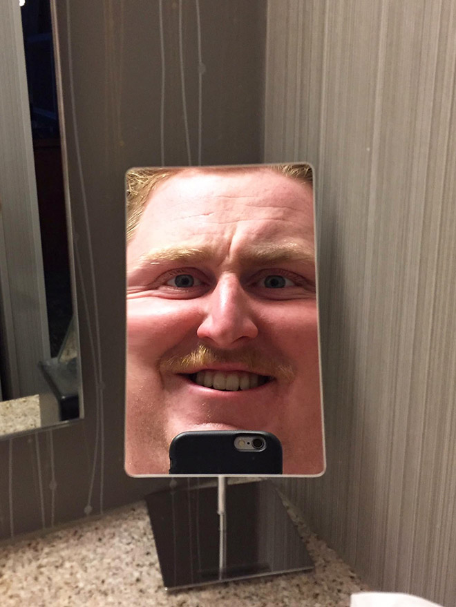 Hilarious Bathroom Mirror Design Fails