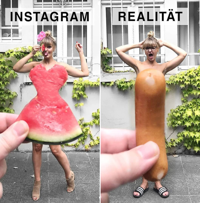 Instagram vs. Reality: German Artist Makes Fun Of All Those Perfect Instagram Photos