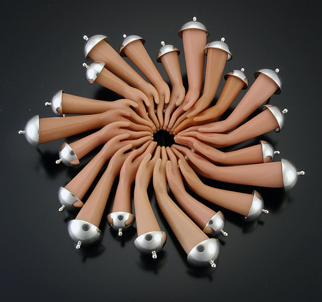 Jewelry Made From Barbie Doll Parts