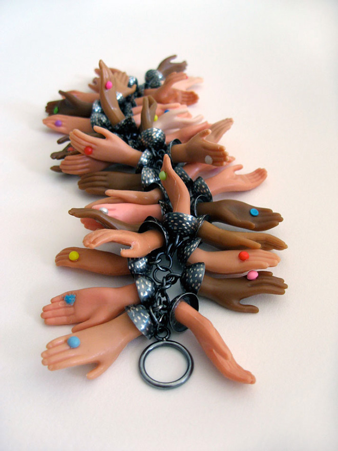 Jewelry Made From Barbie Doll Parts