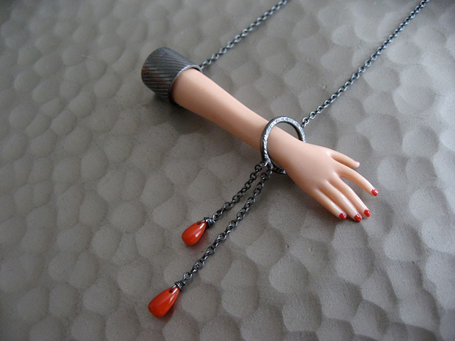 Jewelry Made From Barbie Doll Parts