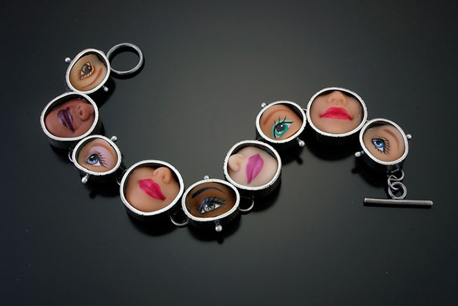 Jewelry Made From Barbie Doll Parts