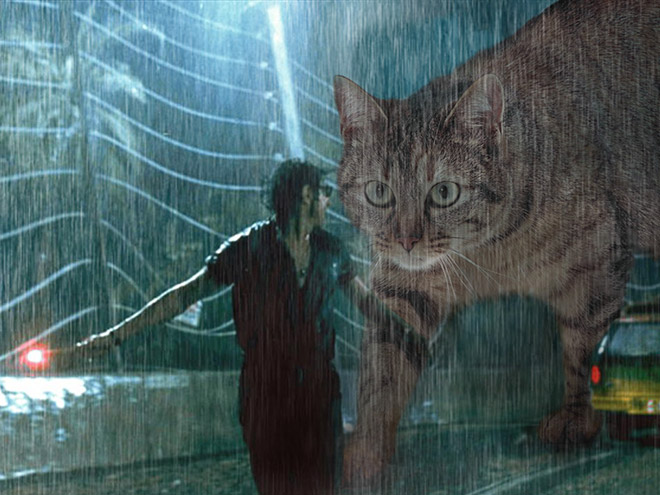 Jurassic Park Dinosaurs Replaced With Cats