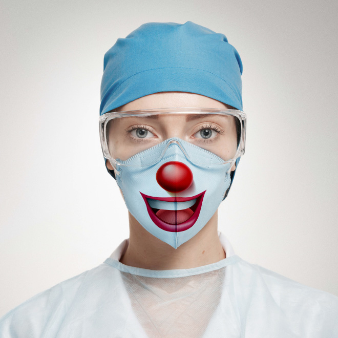 Just In Time For Coronavirus Outbreak: Unusual Protection Masks