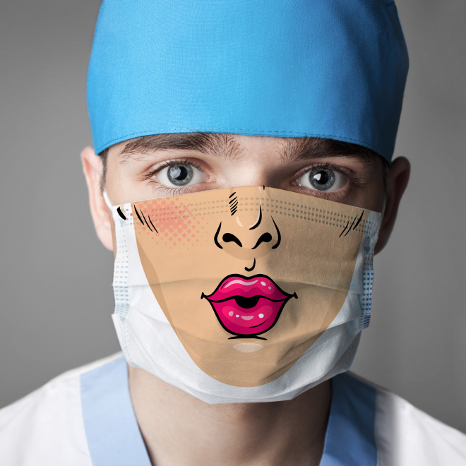 Just In Time For Coronavirus Outbreak: Unusual Protection Masks
