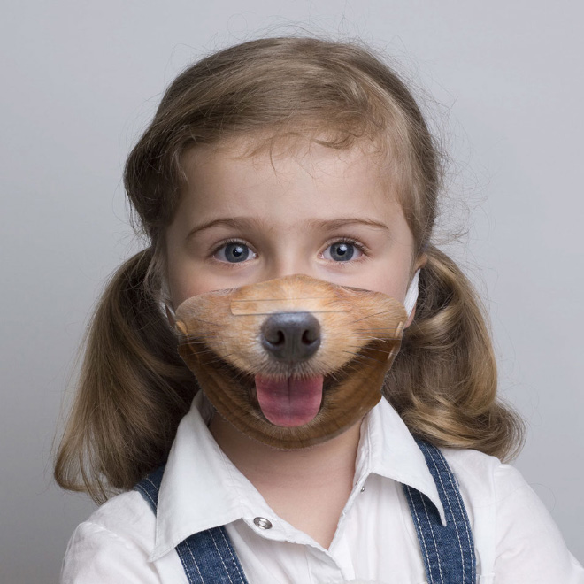 Just In Time For Coronavirus Outbreak: Unusual Protection Masks