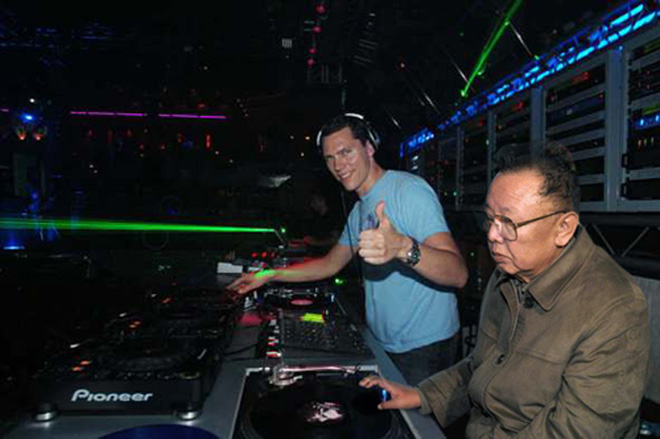 Kim Jong-il Droppin’ the Bass