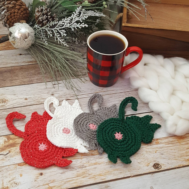 Latest Etsy Trend: Crocheted Cat Butt Coasters