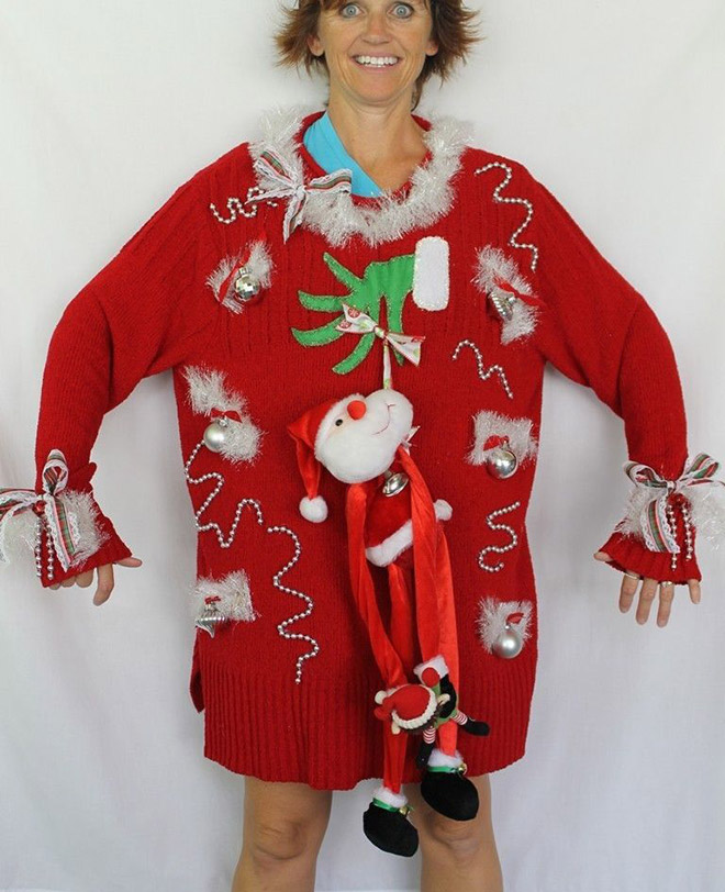 Meet Deb: She Creates The Ugliest Christmas Sweaters Ever