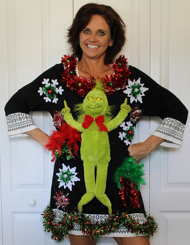 Meet Deb: She Creates The Ugliest Christmas Sweaters Ever