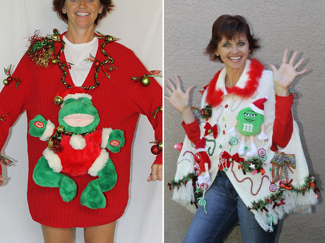 Meet Deb: She Creates The Ugliest Christmas Sweaters Ever
