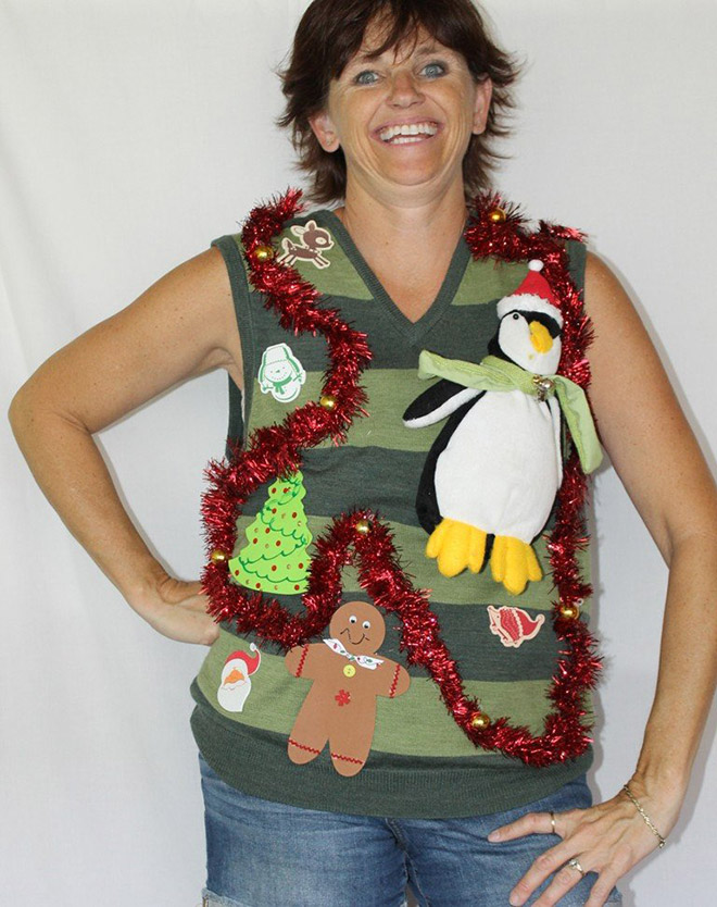 Meet Deb: She Creates The Ugliest Christmas Sweaters Ever