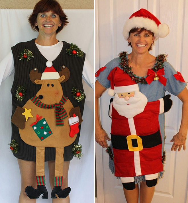 Meet Deb: She Creates The Ugliest Christmas Sweaters Ever
